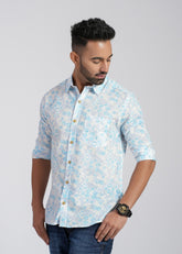 Cotton Printed Full Sleeve Shirt